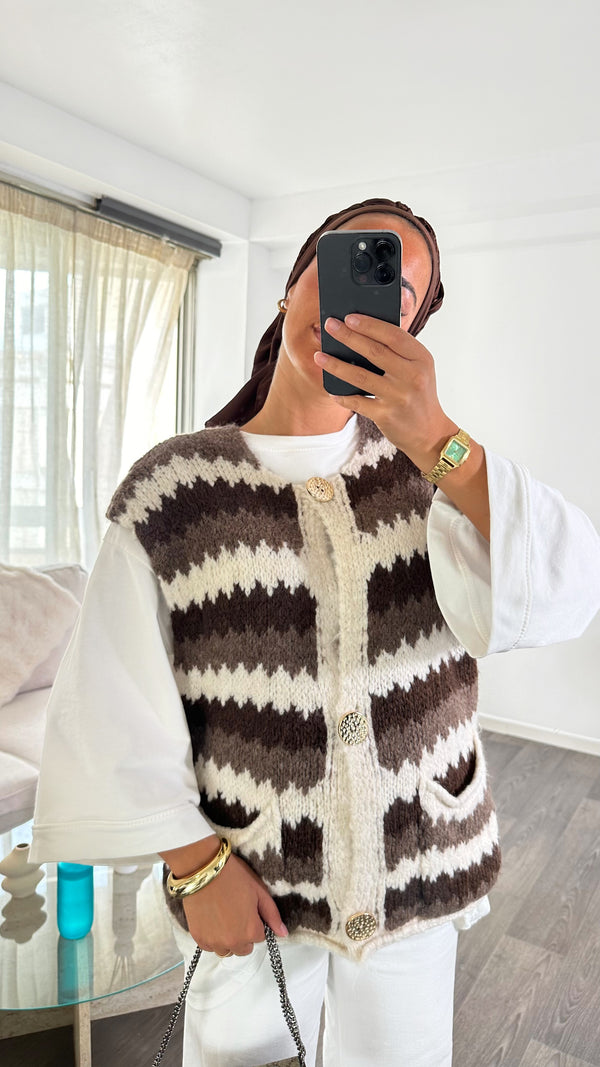 TOP RAYÉ • CHOCO