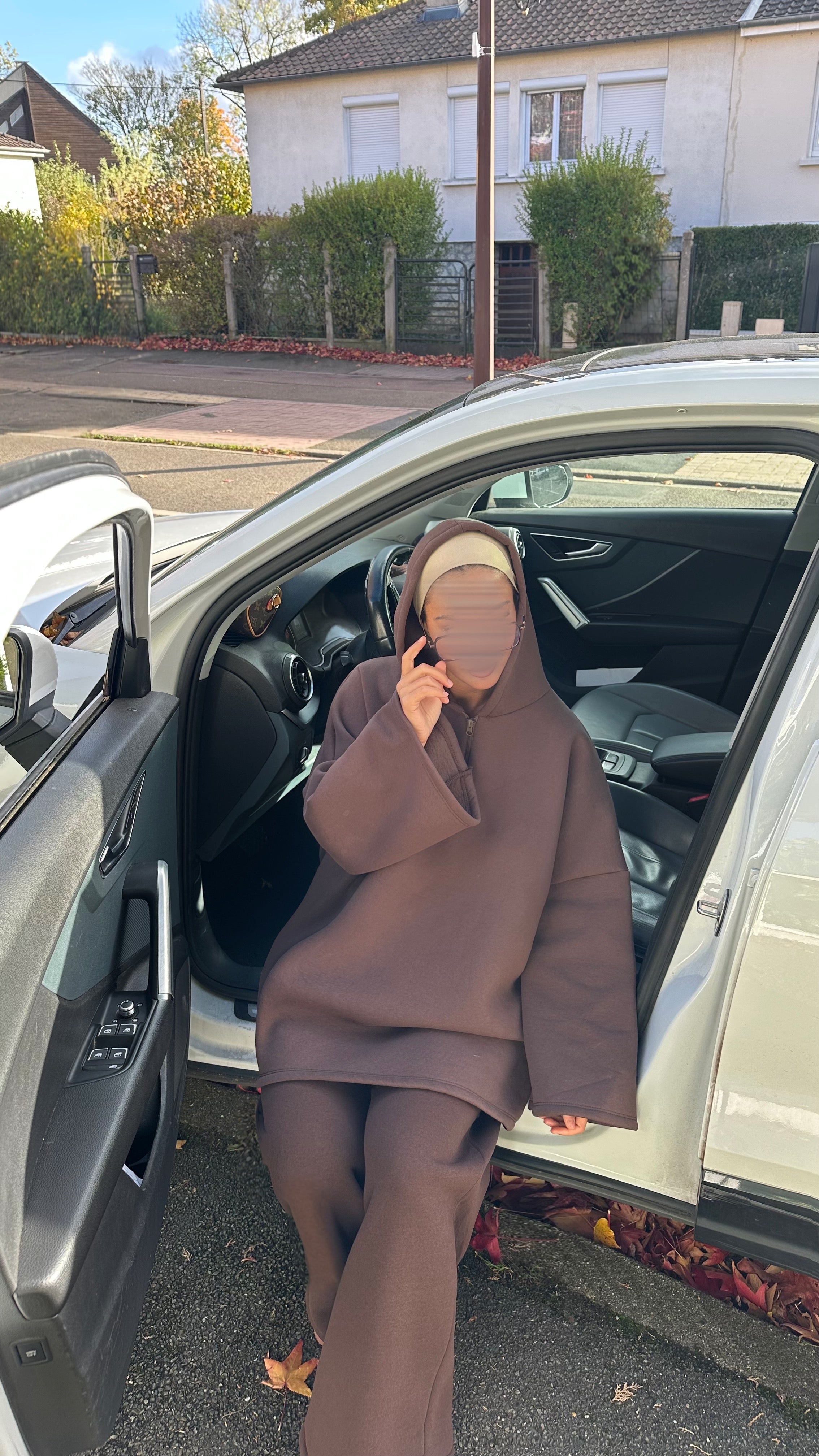 ENSEMBLE À CAPUCHE • CHOCO