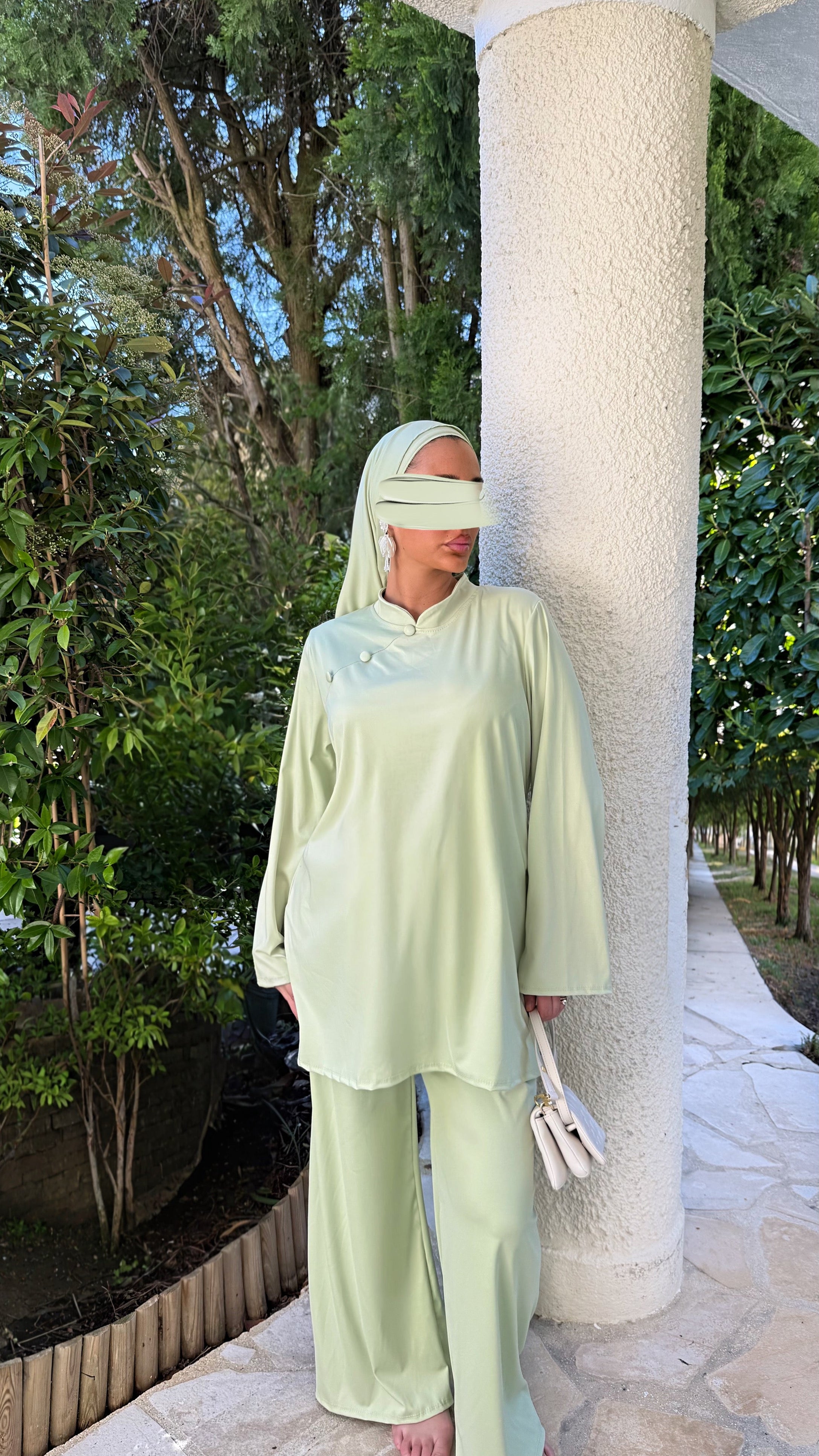 BURKINI SAKURA • VERT PASTEL