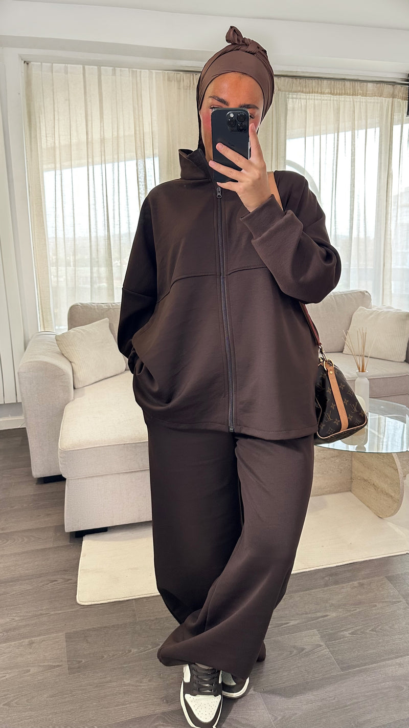 ENSEMBLE CASUAL • MARRON