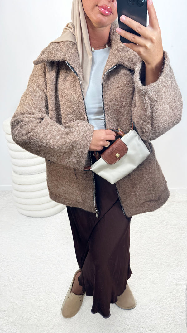 VESTE SAFIA • CAMEL