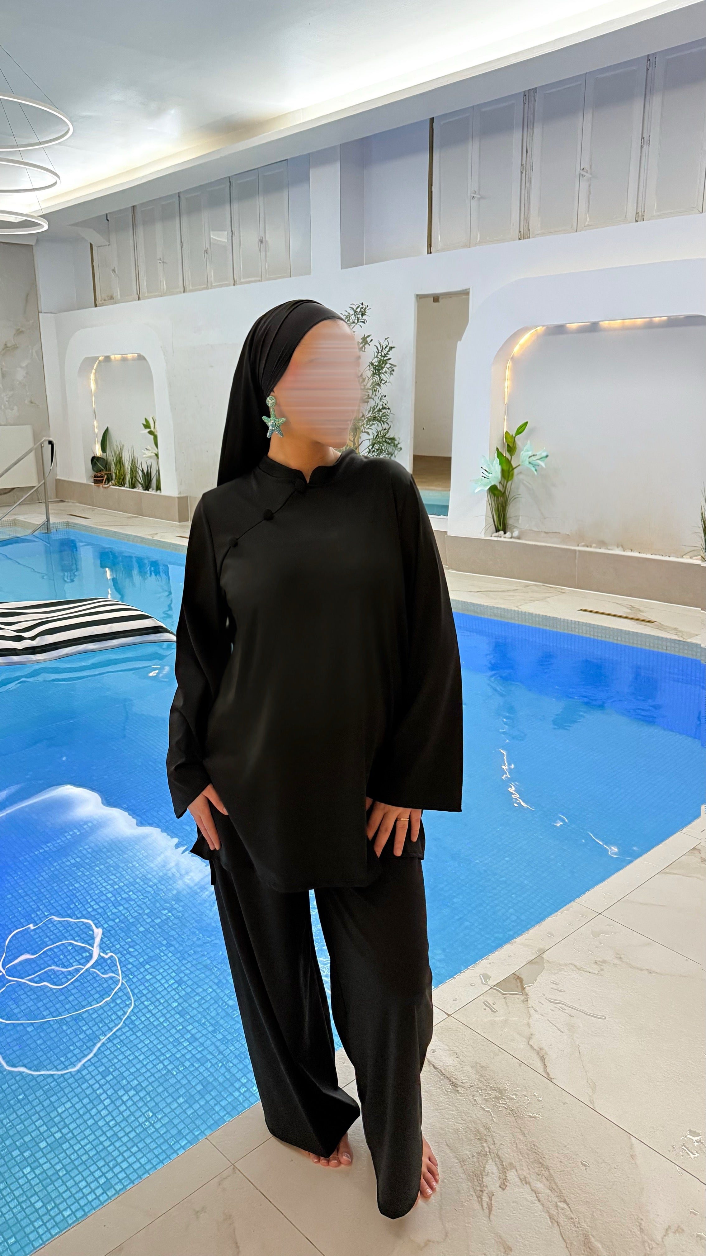 BURKINI SAKURA • NOIR