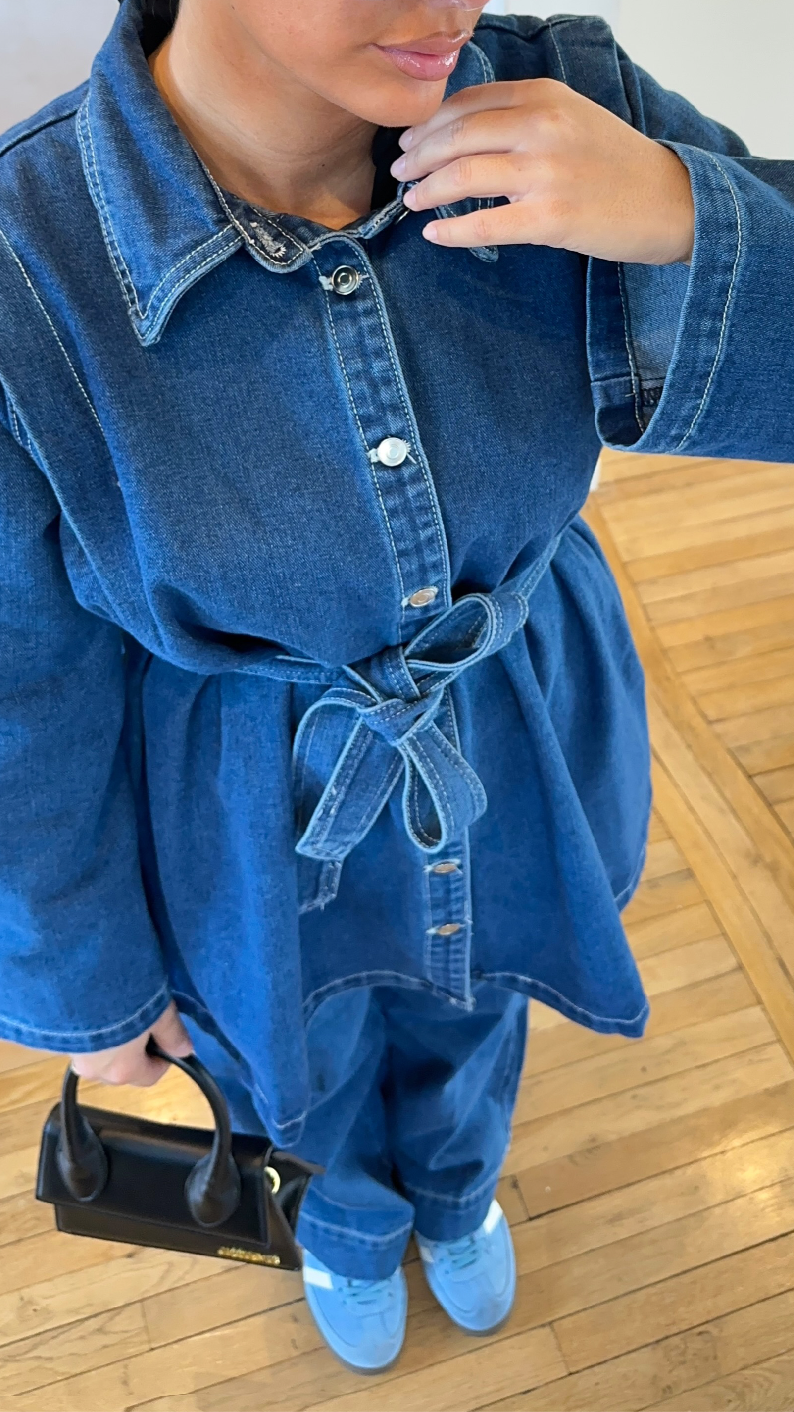 ENSEMBLE EN JEAN • BLEU FONCER