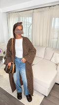 MANTEAU MASTOUR • MARRON