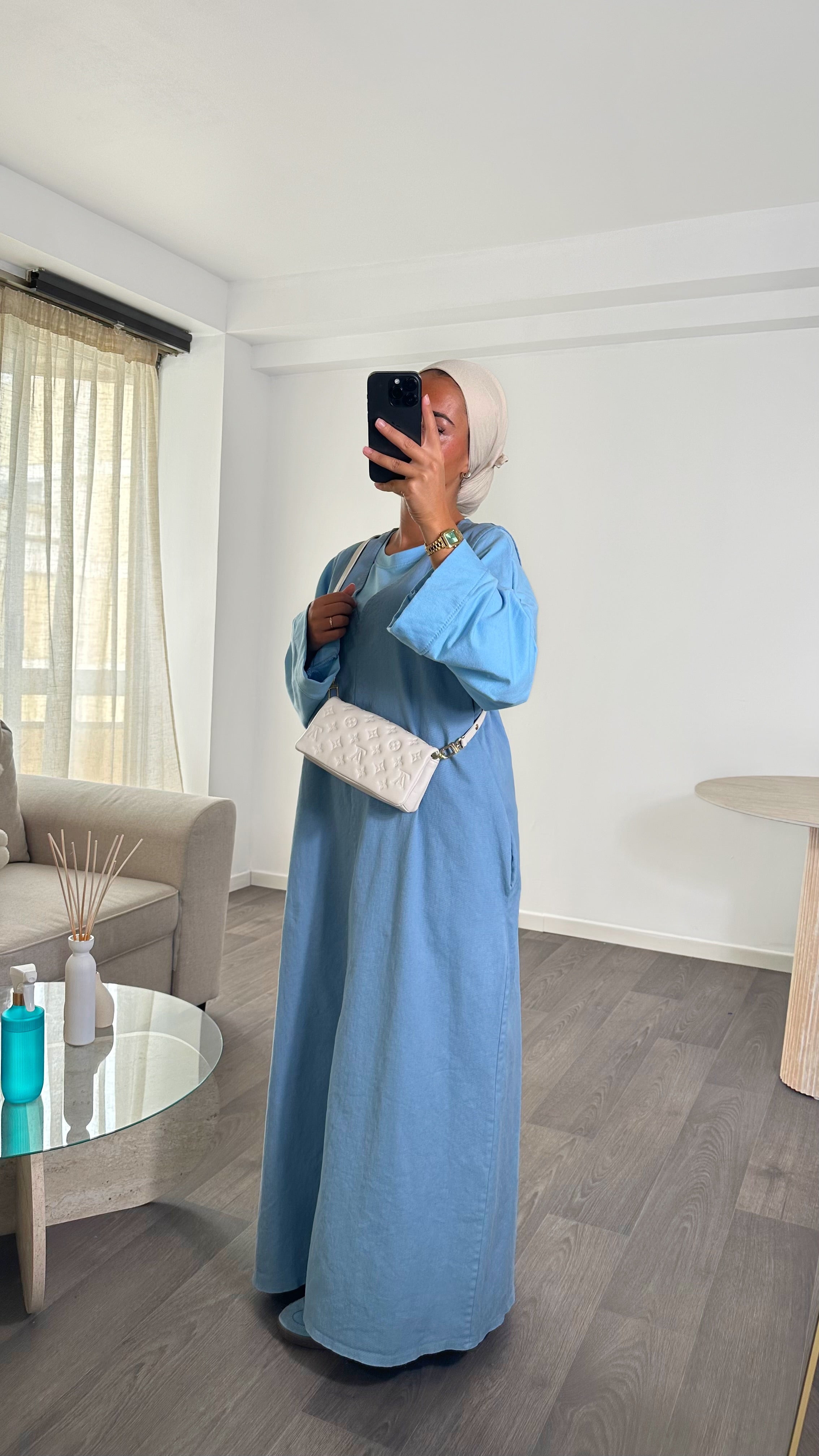 ROBE EN JEAN • BLEU