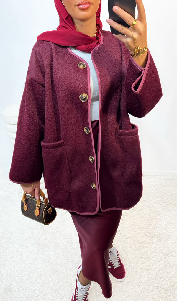 VESTE SHAY • BORDEAUX