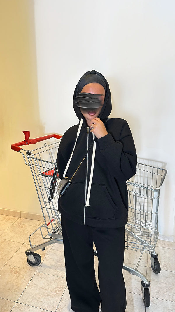 ENSEMBLE JOGGING • NOIR