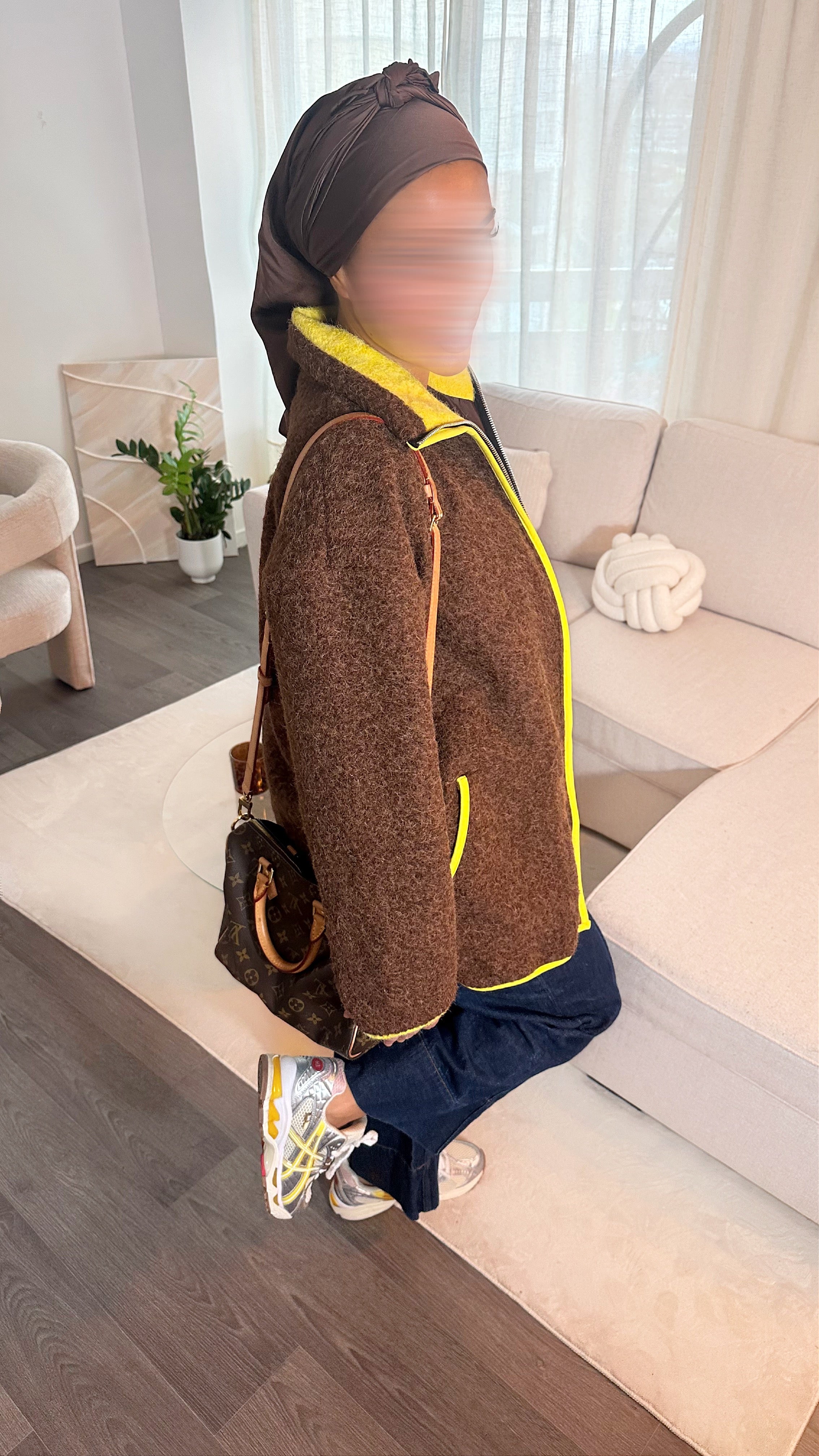 VESTE DUPE • MARRON