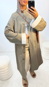 VESTE ZAY • TAUPE •