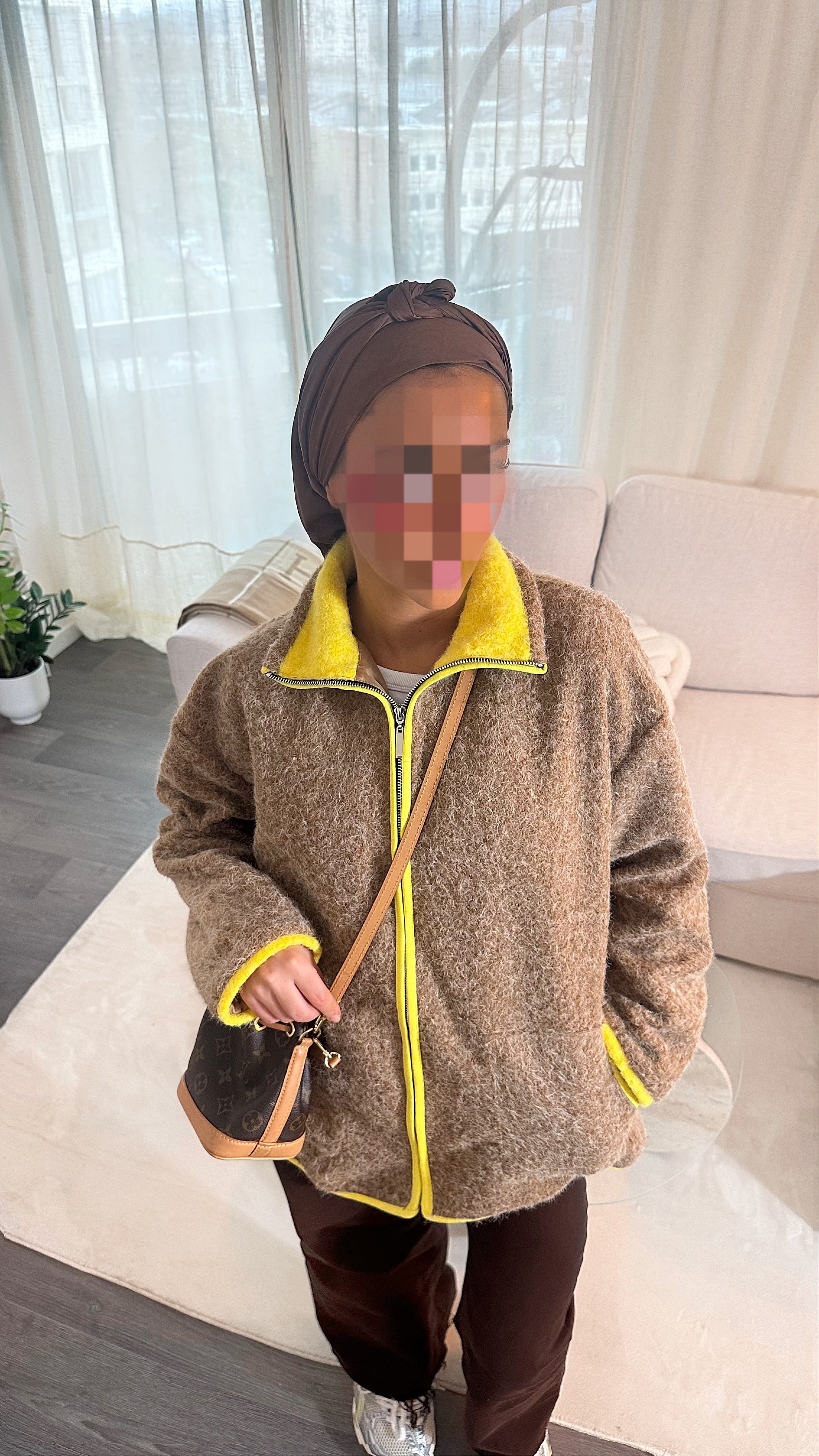 VESTE DUPE • TAUPE