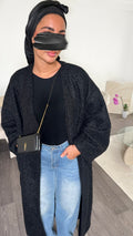 MANTEAU MASTOUR • NOIR