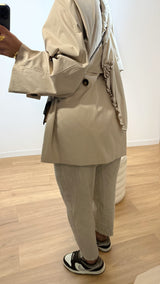 TRENCH COURT • BEIGE