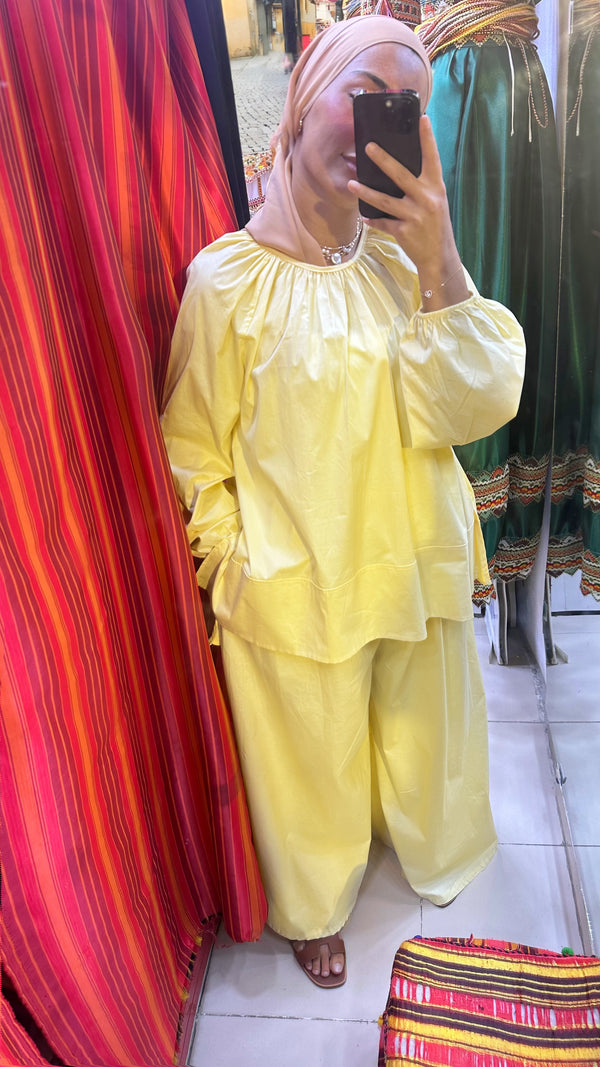 ENSEMBLE SIGNATURE • JAUNE