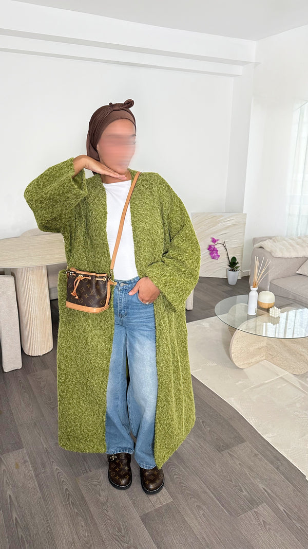 MANTEAU MASTOUR • VERT