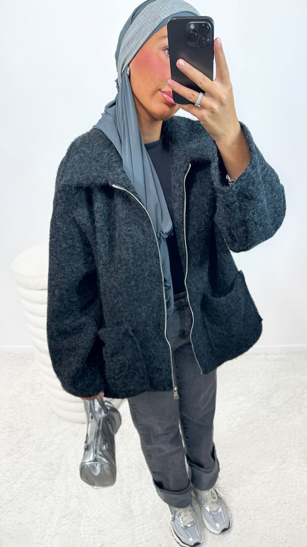 VESTE SAFIA • NOIR