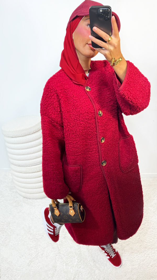 VESTE SARINA • ROUGE