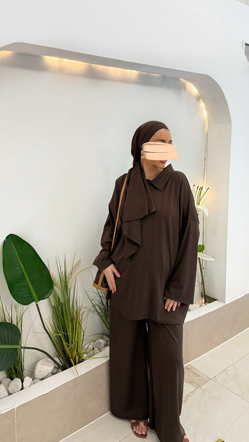 BURKINI CLASSY • MARRON
