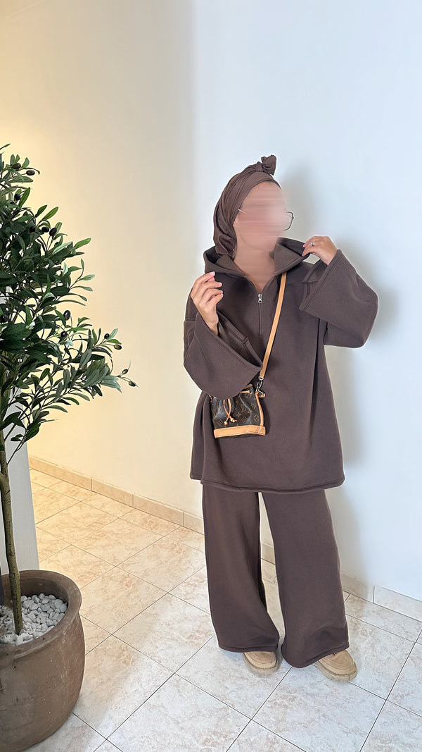 ENSEMBLE À CAPUCHE • CHOCO