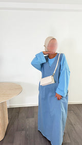 ROBE EN JEAN • BLEU
