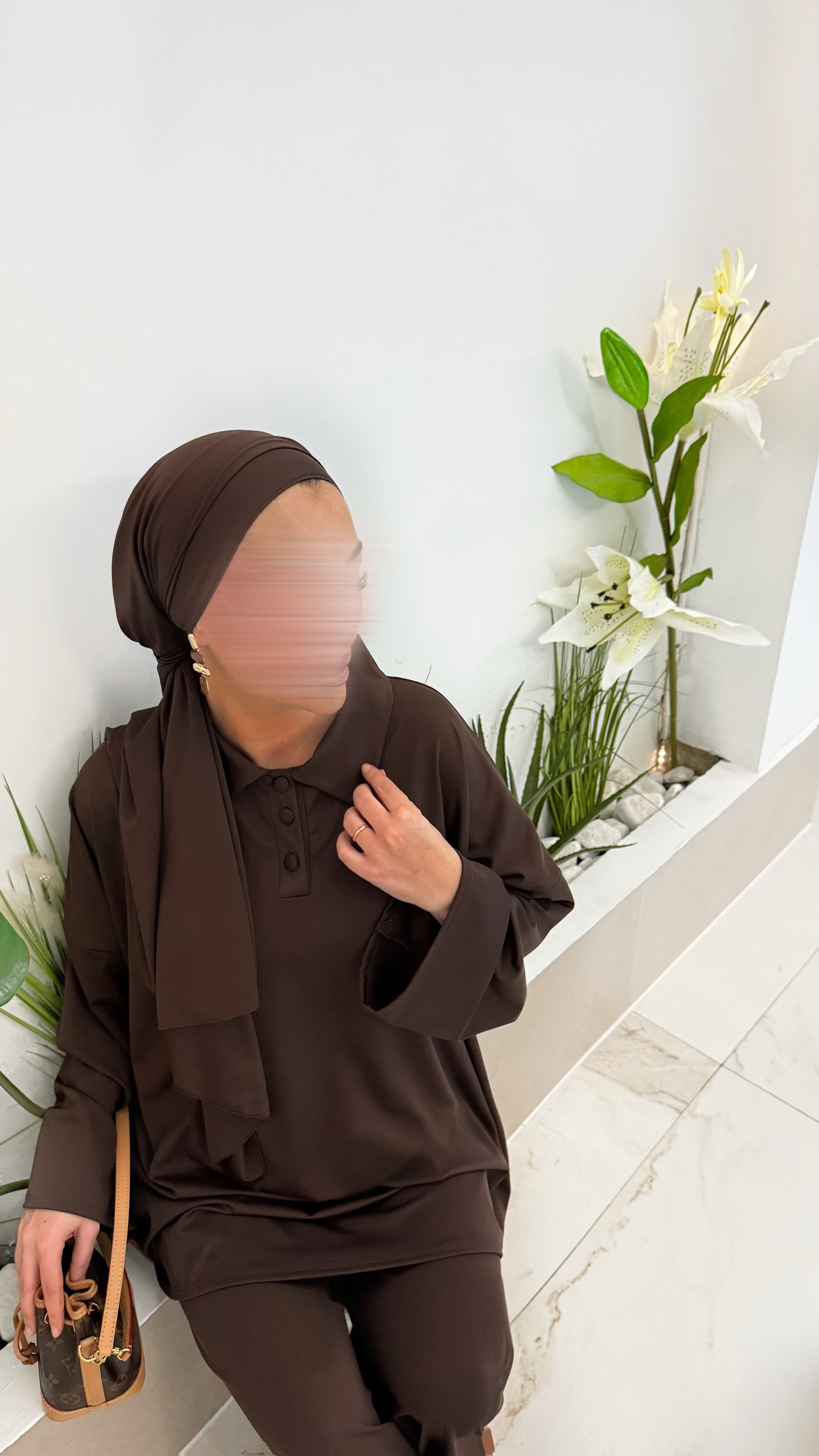 BURKINI CLASSY • MARRON