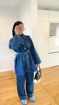 ENSEMBLE EN JEAN • BLEU FONCER