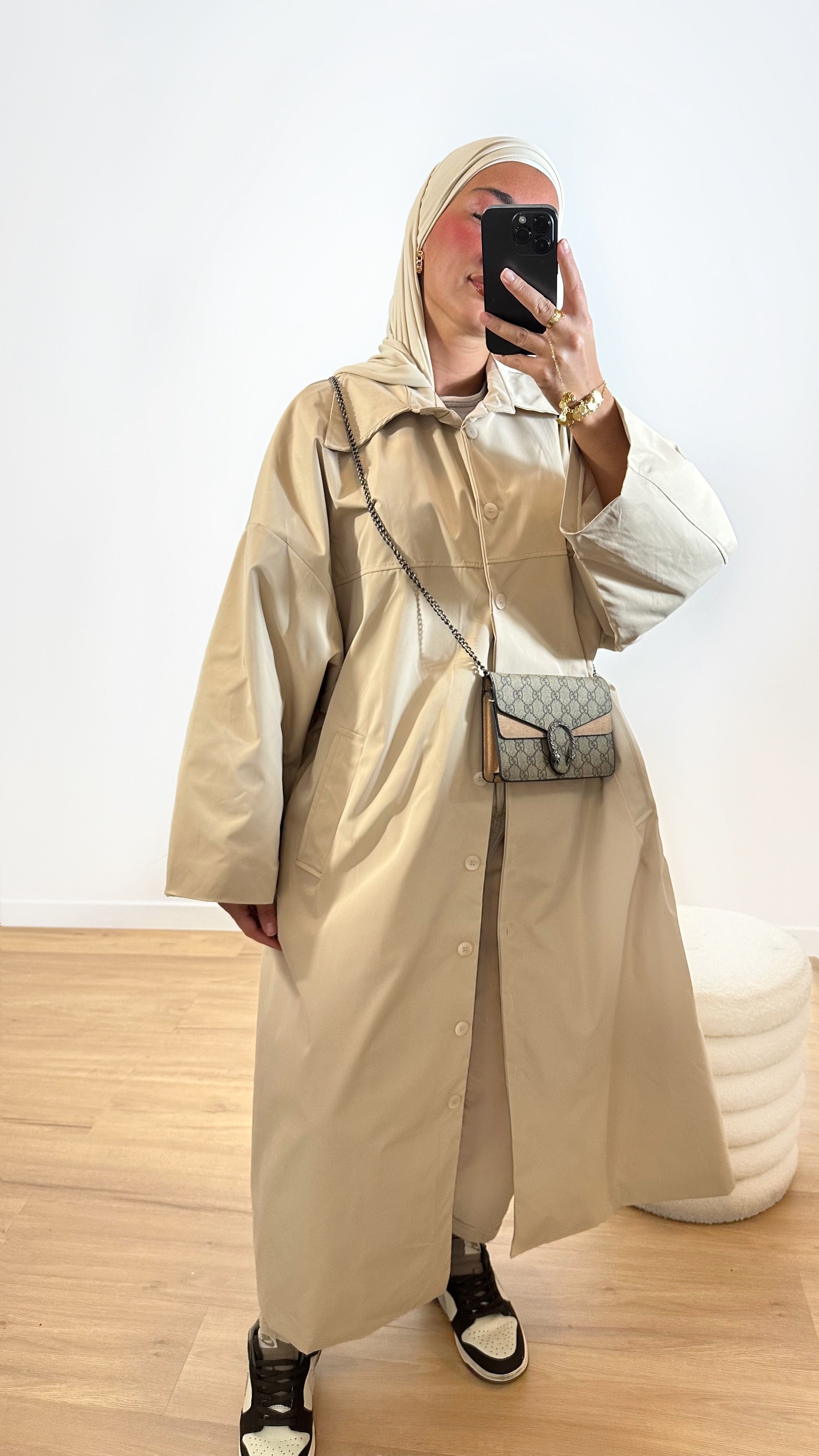 TRENCH OVER • BEIGE