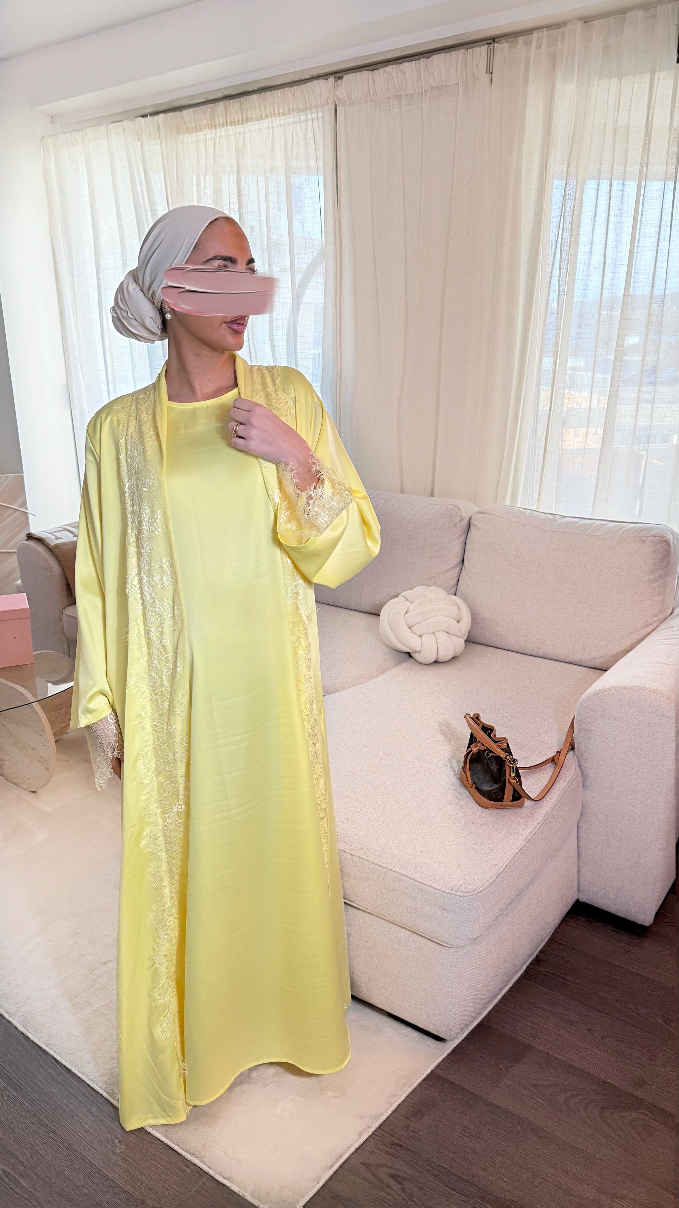 ENSEMBLE LAYANE • JAUNE