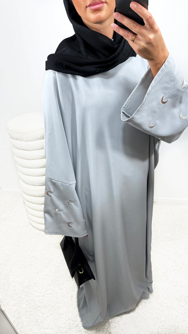 ABAYA MOON•GRIS •