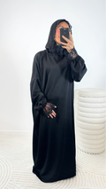 TENUE DE PRIÈRE DENTELLE • NOIR