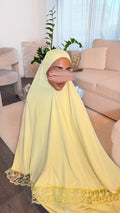 JILBEB À DENTELLE • JAUNE