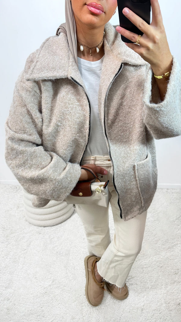 VESTE SAFIA • BEIGE