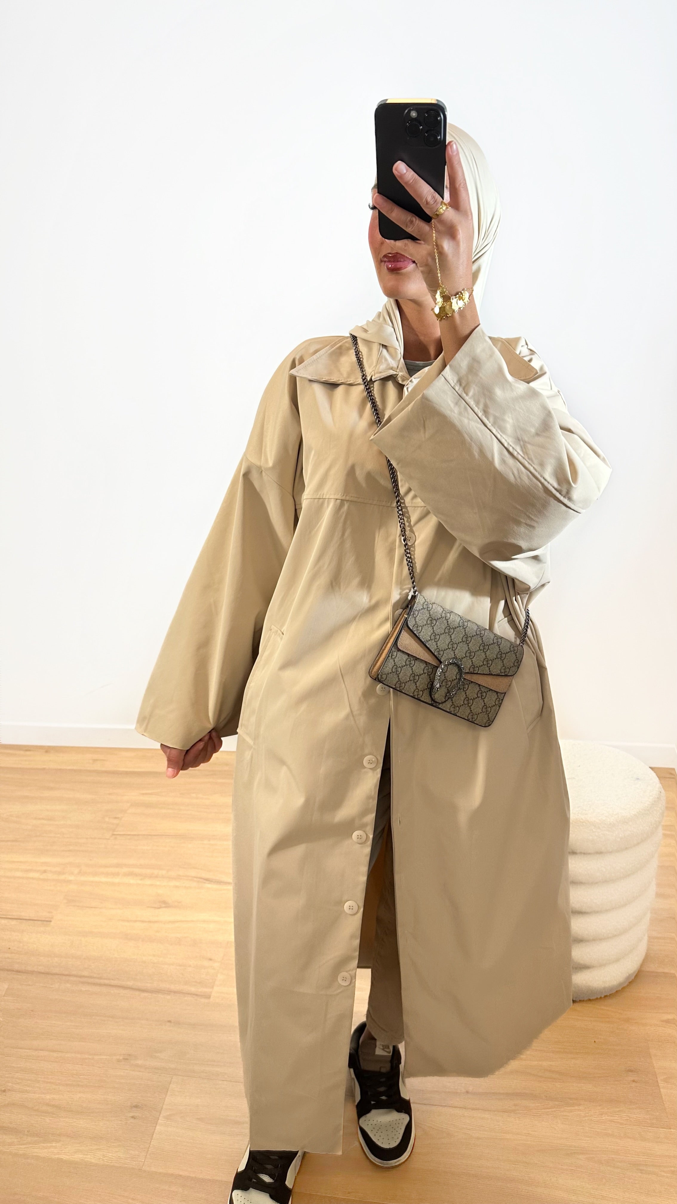 TRENCH OVER • BEIGE