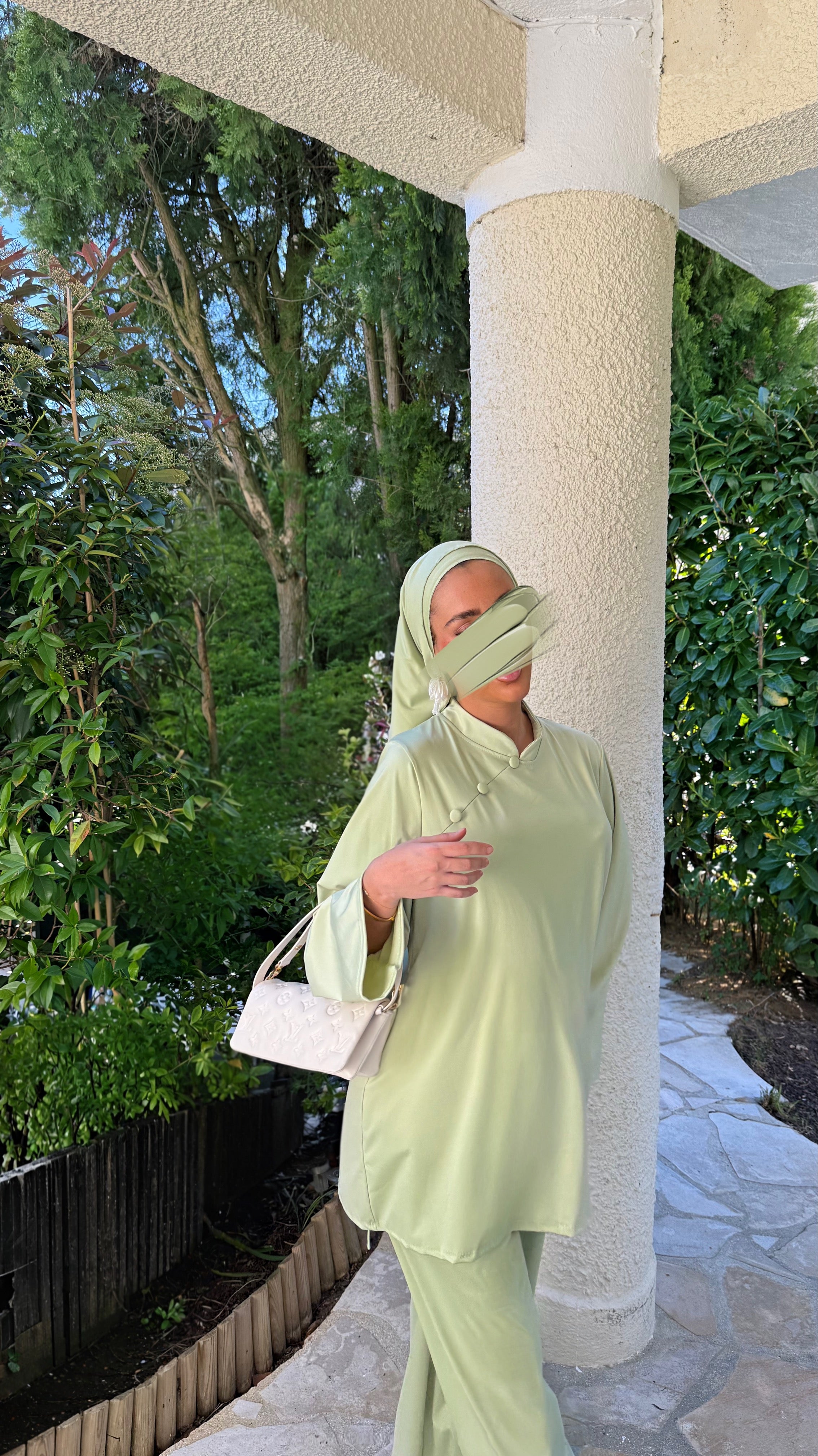 BURKINI SAKURA • VERT PASTEL