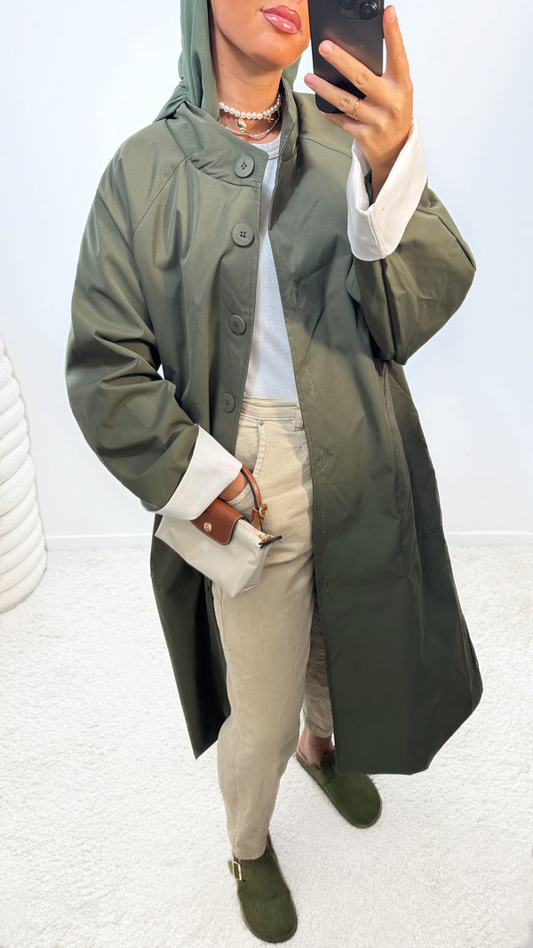 VESTE ZAY • KAKI •
