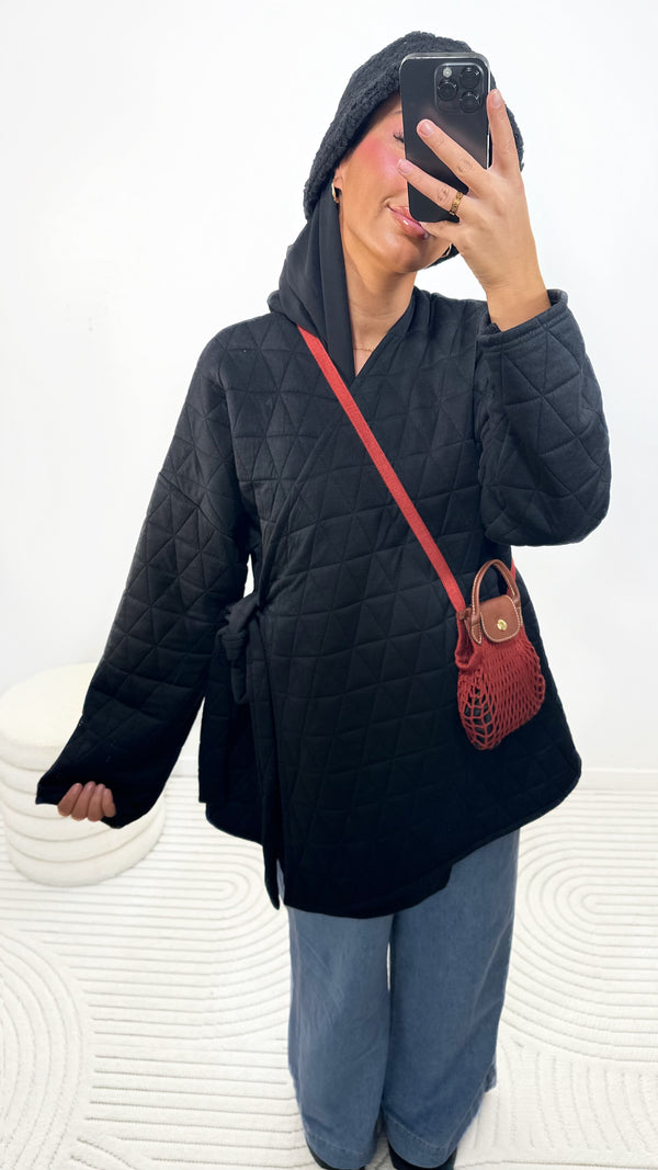 VESTE SAFA • NOIR