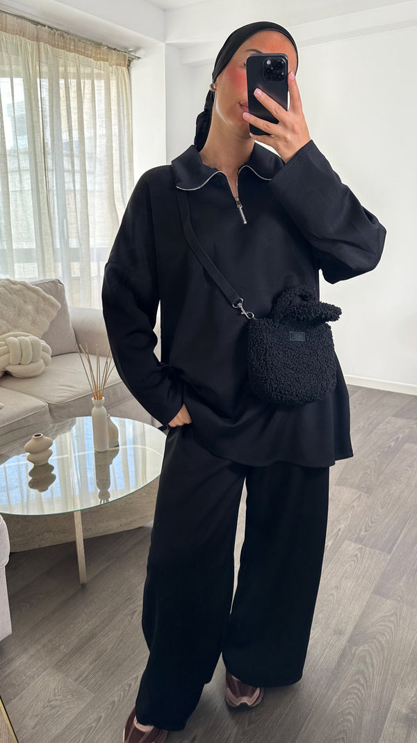 ENSEMBLE COMFY • NOIR