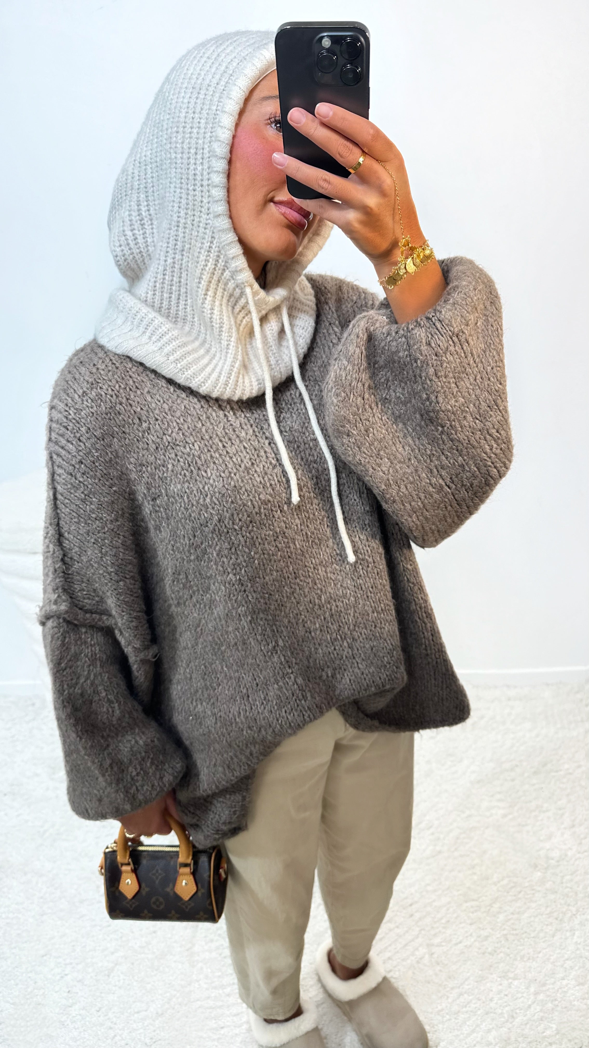 PULL LEYA • TAUPE