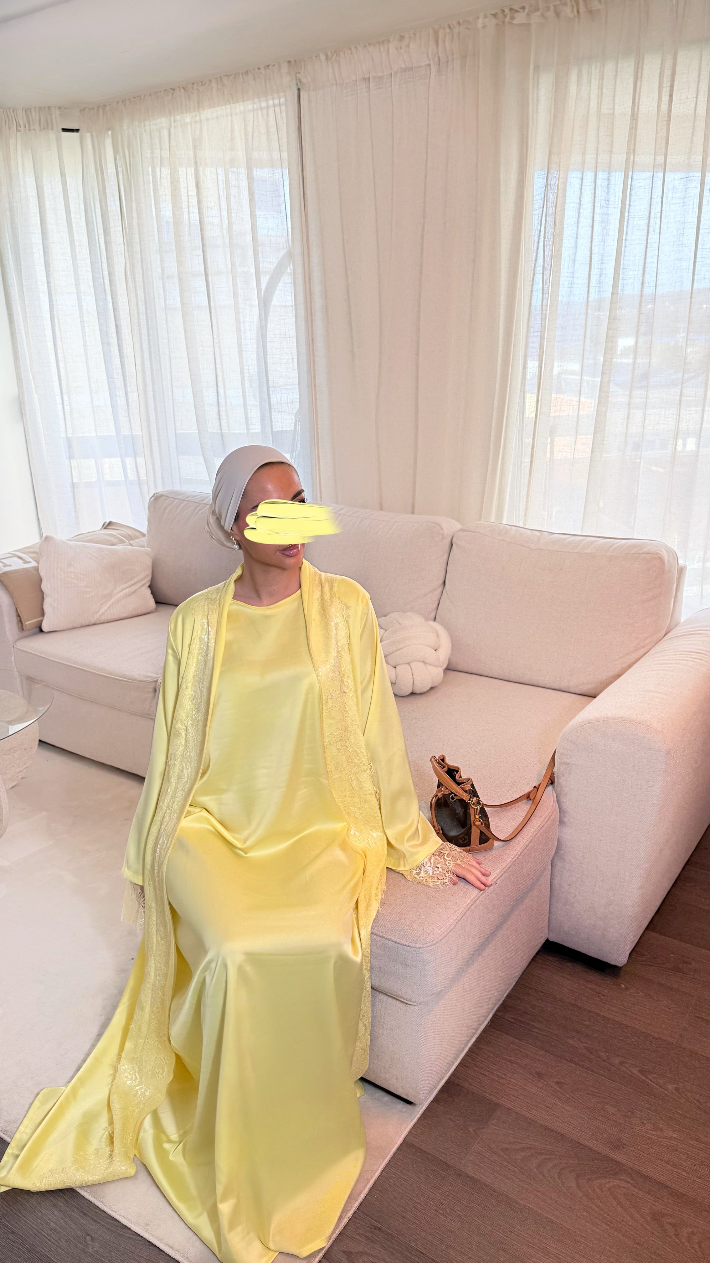 ENSEMBLE LAYANE • JAUNE