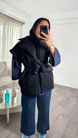 VESTE MATELASSÉE • NOIR