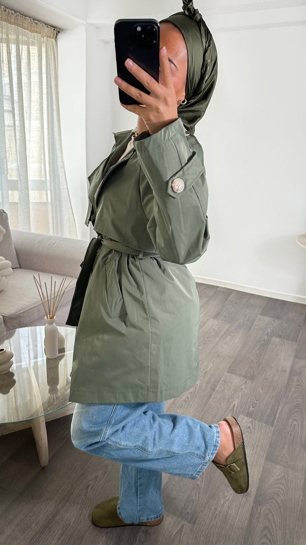 TRENCH TESNIM • KAKI