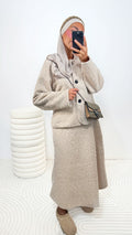 ENSEMBLE FLUFFY • BEIGE